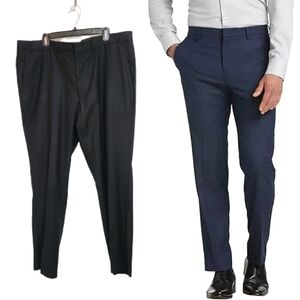 Kenneth Cole Navy Blue Dress Pants 46R W40